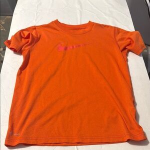 Nike Orange Short Sleeve Tee